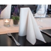 Kép 3/3 - Asztali futó 40 cm x 24 m textilhatású Mailand - világosbarna