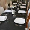 Kép 3/5 - Asztali futó 40 cm x 48 m Newtex - fekete
