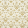 Kép 5/5 - Karácsonyi textilhatású szalvéta 40x40 cm Saphira krém/arany