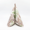 Kép 3/6 - Textilhatású szalvéta 40x40 cm Rising Leaves - zöld - AAN126816