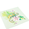 Kép 4/6 - Exotic Chameleon papírszalvéta 33x33 cm 3 rétegű mintás zöld - SDL123200