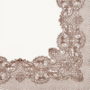 Kép 5/6 - Textilhatású szalvéta 40x40 cm Royal Lace-barna-AAN002400