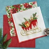 Kép 4/6 - Karácsonyi papírszalvéta 33x33 cm Holiday sleigh