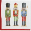 Kép 3/6 - Karácsonyi papírszalvéta 33x33 cm diótörő katonái