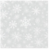 Kép 1/2 - Karácsonyi papírszalvéta 33x33 cm hópelyhek 