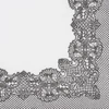 Kép 5/5 - Textilhatású szalvéta 40x40 cm Royal Lace fekete