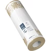 Kép 2/7 - Asztali futó 40 cm x 24 m textilhatású Golden Ornament fehér