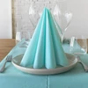 Kép 4/5 - Pack Service textilhatású egyszínű szalvéta 40x40 cm - aqua