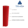 Kép 2/2 - Piros textilhatású asztali futó – 40 cm × 24 m, 120 cm-enként perforált