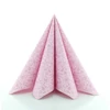 Kép 1/4 - Mank textilhatású szalvéta 40 40 cm Janet rózsa