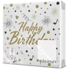 Kép 3/6 - PAW papírszalvéta 33x33 cm 3 rétegű 20 lap/csomag DOUBLE DESIGN PARTY INVITATION