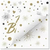 Kép 1/6 - PAW papírszalvéta 33x33 cm 3 rétegű 20 lap/csomag DOUBLE DESIGN PARTY INVITATION