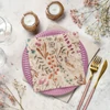 Kép 4/6 - papírszalvéta 33x33 cm 3 rétegű 20 lap/csomag Eco Virágos csokor