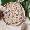 Kép 5/6 - papírszalvéta 33x33 cm 3 rétegű 20 lap/csomag Eco Virágos csokor