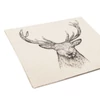 Kép 5/8 - PAW papírszalvéta 33x33 cm 3 rétegű 20 db/csomag Szarvas mintás