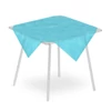 Kép 1/3 - Airspun asztalterítő 100 cm x 100 cm tengerkék