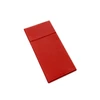 Kép 2/3 - Pack Service evőeszköztartós szalvéta textilhatású 40x32 cm 1/8 hajtású piros