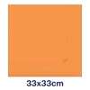 Kép 4/5 - Tork papírszalvéta 2 rétegű 33x33 cm 1/4 hajtású narancs