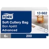 Kép 1/3 - Tork Soft Bon Appetit feliratos szervízszalvéta