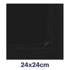 Kép 3/4 - Tork Koktélszalvéta 2 rétegű 24x24 cm 200 db/csomag fekete