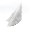 Kép 1/5 - PAW textilhatású szalvéta 40x40 cm 50 db/csomag Soft lace - szürke