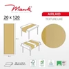 Kép 2/3 - Mank Asztali futó 40 cm x 24 m Love Natur Jute - natúr barna