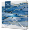 Kép 1/5 - PAW papírszalvéta 33x33 cm 3 rétegű 20 db/csomag Akvarell hullámok