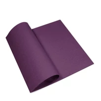 Textilhatású egyszínű szalvéta 40x40 cm 50 lap/csomag - viola