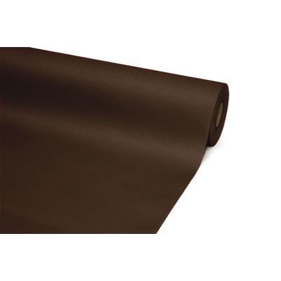 Asztali futó 40 cm x 24 m textilhatású - barna