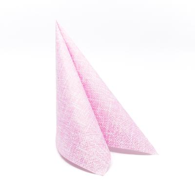 LINEN STRUCTURE papírszalvéta 33x33 cm 3 rétegű zöld - SDL120406