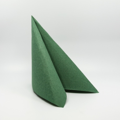 Kiváló minőségű zöld szalvéta - 38x38 cm méretű