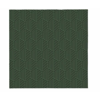Inspiration Texture papírszalvéta 33x33 cm sötétzöld