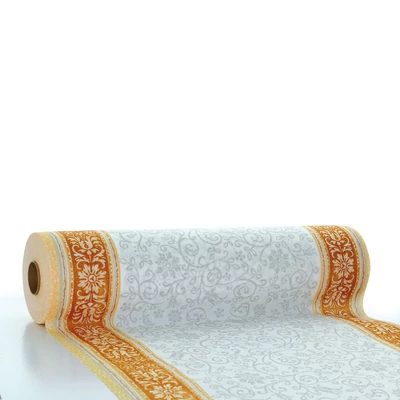 Asztali futó 40 cm x 24 m textilhatású Lara