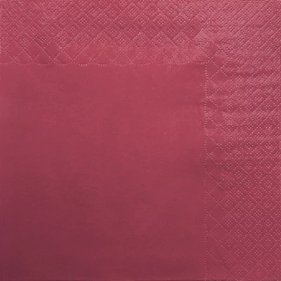 33x33 cm 1/4 hajtású 2 réteg bordó