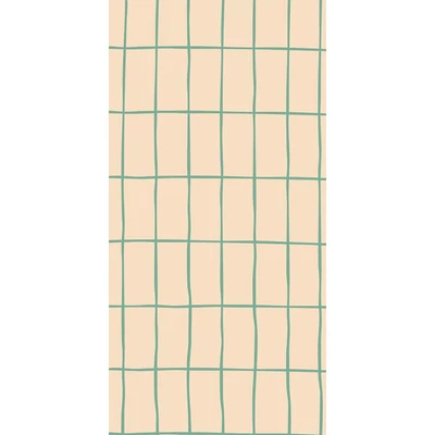 Textilhatású szalvéta 40x20 cm 1/4 hajtás 100 lap/csomag - Louis hullámok eukalyptus