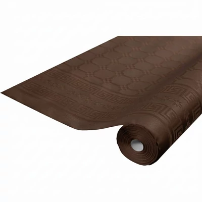 Okay Bankett tekercs 120 cm x 25 m papír Damaszt - barna