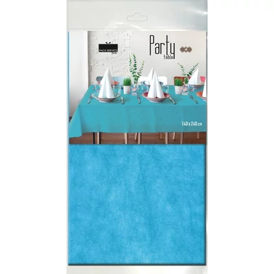 Víztaszító nemszőtt textil asztalterítő 140 x 240 cm tengerkék