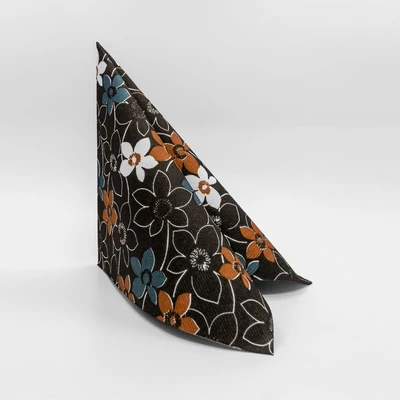 Textilhatású szalvéta 40 x 40 cm - Cora 