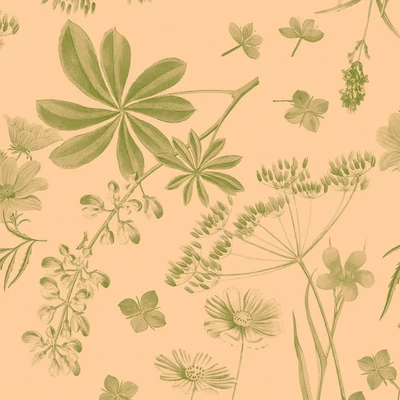 Mank textilhatású szalvéta 40x40 cm 50 lap/csomag Opus Flora