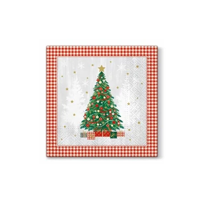 PAW papírszalvéta 33x33 cm 3 rétegű 20 db/csomag