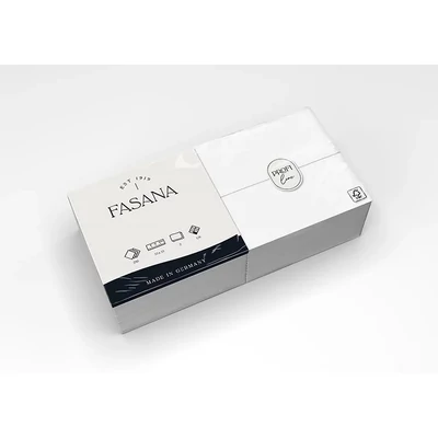 Papírszalvéta 33x33 cm 1/8 hajtású 2 réteg fehér, 250 db/csomag