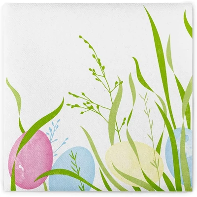 Húsvéti textilhatású szalvéta 40x40 cm Ostern ( Húsvéti )