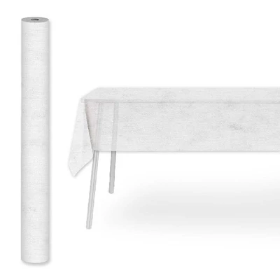 Asztalterítő tekercs enyhén vízálló 1,2 m x 25 m - fehér