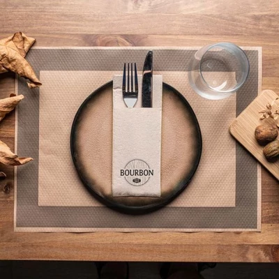 Tányéralátét 1000 db - Matíz fekete