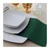 Pack Service Textilhatású szalvéta 40x40 cm sötétzöld, 50 db/csomag