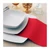 Pack Service Textilhatású szalvéta 40x40 cm piros 50 db/csomag