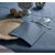 Pack Service Textilhatású szalvéta 40x40 cm acélkék, 50 db/csomag