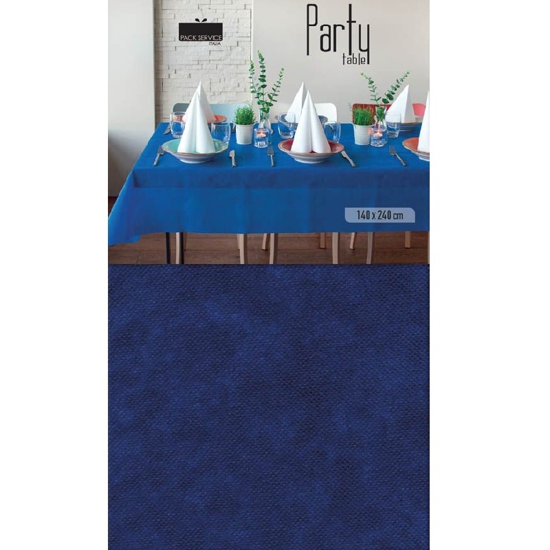 Party asztalterítő 140 x 240 cm kék