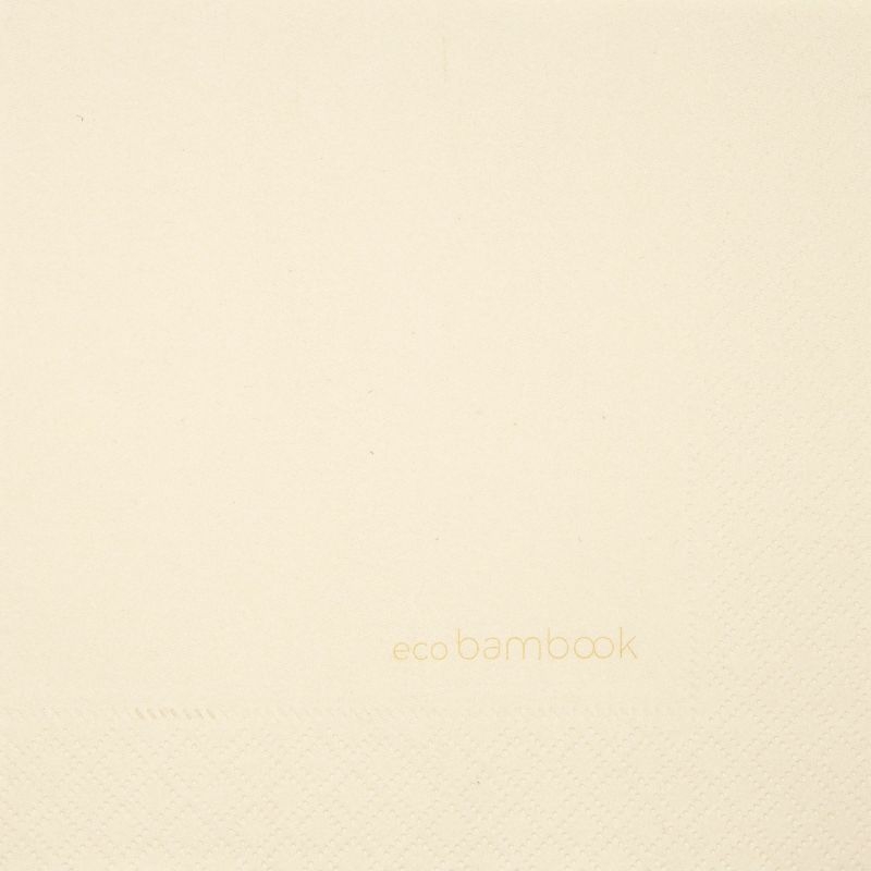 Papírszalvéta 33x33 cm 2 réteg eco bamboo - natúr - b334b540050a