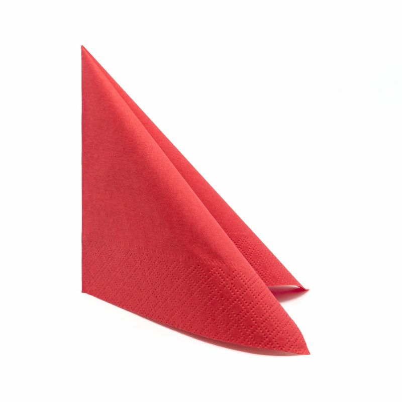 Papírszalvéta 33x33 cm 2 réteg piros - v334c270050a31